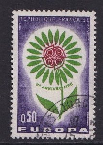 France  #1110  used 1964   Europa  50c