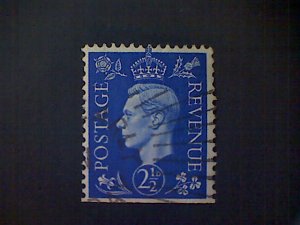 Great Britain, Scott #239b, used(o), 1940 Definitive, King George VI, 2½d