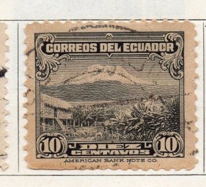 Ecuador 1934-35 Early Issue Fine Used 10c. 099143