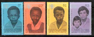 St.Vincent Grenadines 1979 Sc#176/179 YEAR OF THE CHILD (ICY) Set (4) MNH