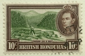 AlexStamps BRITISH HONDURAS #120 VF Used 