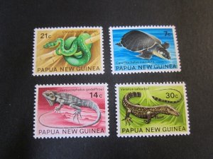Papua New Guinea 1972 Sc 344-47 set MH
