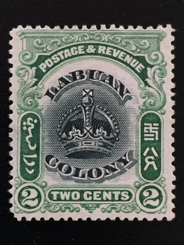 Malaya Labuan 1902-03 Crown 2c MNG P.14½ SG#118 CV£120 M2160