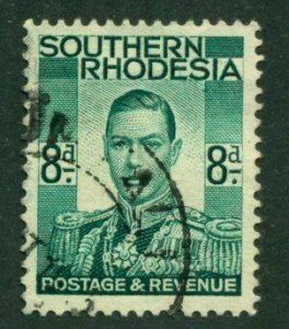 Southern Rhodesia 1937 #47 U SCV(2024)=$4.00