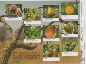 Brazil 2016 Fruits Cerrado Sheet MNH C21