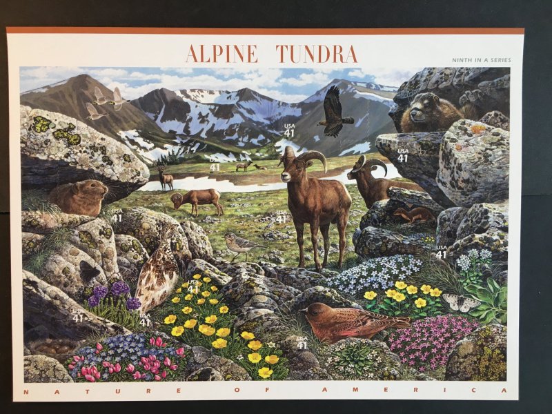 2007 sheet Alpine Tundra Sc# 4198