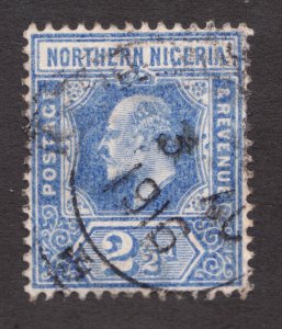 1909 Northern Nigeria Sc# 31 - 2½d KEVII postage stamp. Used Cv$7