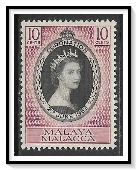 Malacca #27 Coronation Issue MH