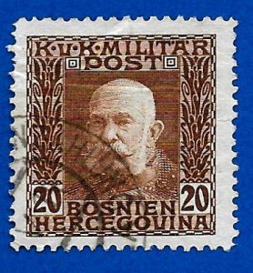 Bosnia and Herzegovina 1912 - U - Scott #72 *