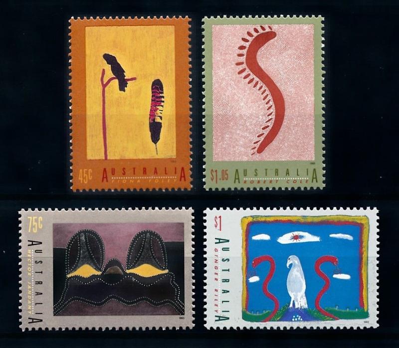 [73475] Australia 1993 Paintings Birds  MNH