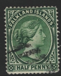 Falkland Islands Sc#9 Used