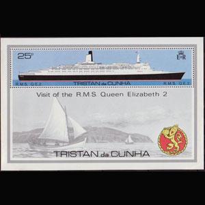 TRISTAN DA CUNHA 1979 - Scott# 259 S/S Ship NH