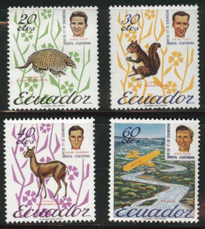 Ecuador Scott 726-729 MNH** short set