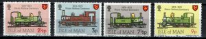 ISLE OF MAN - 1973 - TRAINS - RAILROAD -