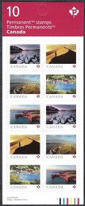 Canada #3225a P From Far and Wide (2020). Booklet pane of 10. 5 designs. MNH