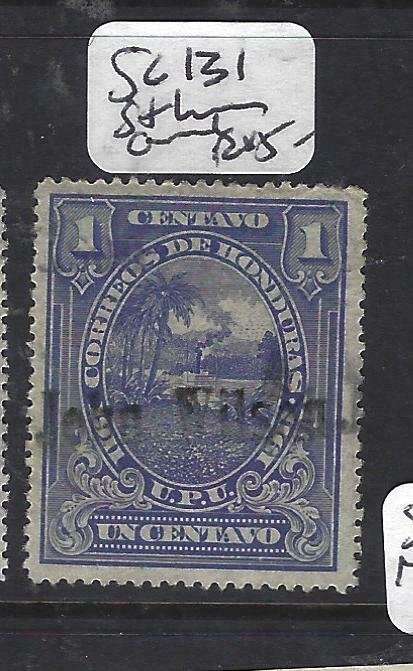 HONDURAS (P2606B) SC131   ST LINE CANCEL             VFU