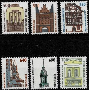 Germany 1991-3,Sc.#1534 and more MNH Historic Sites stamps