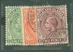 Falkland Islands #41-3 Used