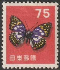 Japan 1956 Sc 622 MLH* some disturbed gum