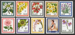 Niue Sc# 122-131 MH 1969 Pua