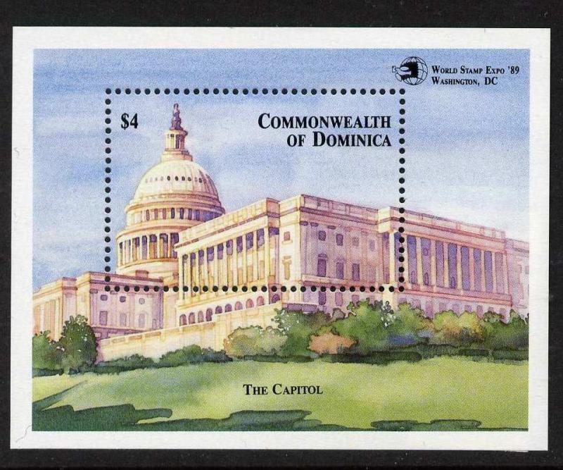 Dominica 1203 MNH The Capital, The World Stamp Expo