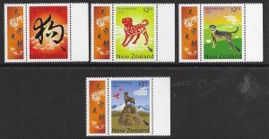 New Zealand 2765-68  2018  set  4  VF Mint NH