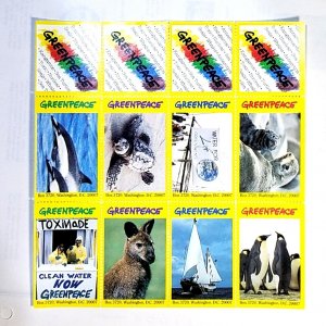 United States Cinderella Complete Greenpeace Sheet  MNH XF  ….(XMSB)