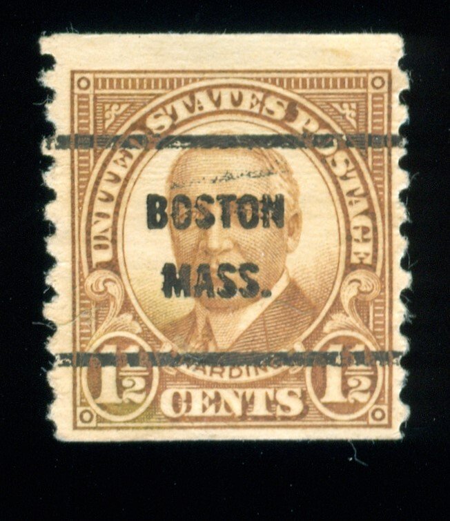 US Scott 686 Used NH Precancel Boston, MASS