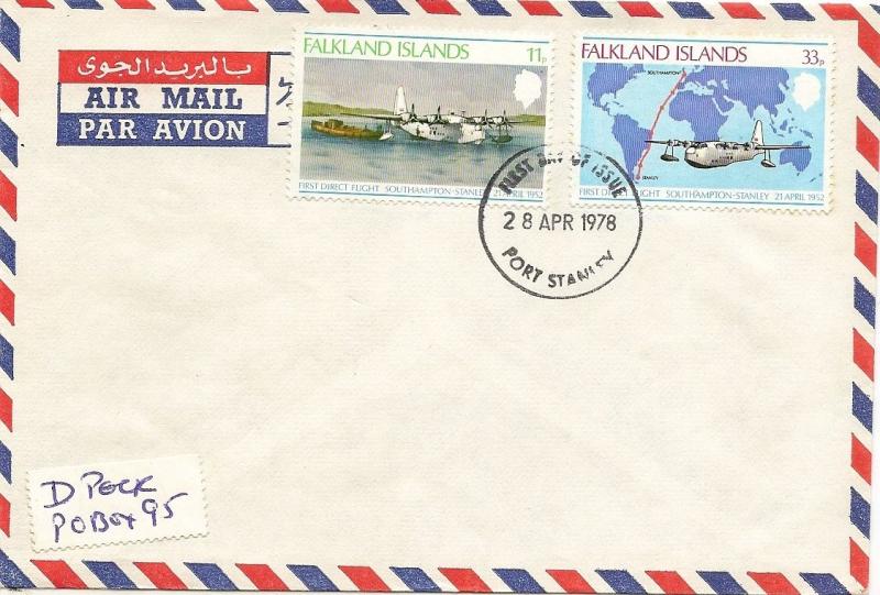 Falkland Islands 1978-85 Covers (5)