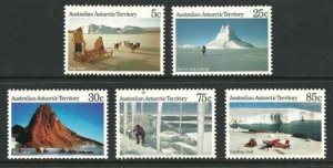 Australian Antarctic Territory - Scenes (5) (1984) MNH