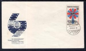 Czechoslovakia 1247 U/A FDC