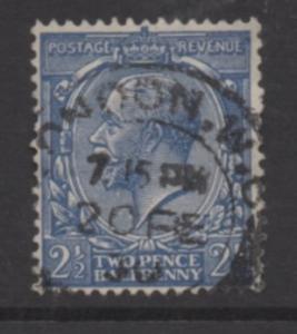 Great Britain  Scott # 191  used single