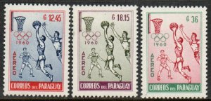 Paraguay Sc #C262-C264 MNH