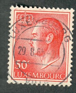 Luxembourg #419 used single