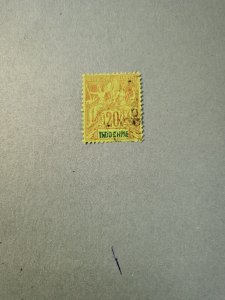 Stamps Indochina Scott #12 used