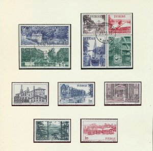 SWEDEN 1950s/60s M&U Collection(Appx 120+Items) (As 274