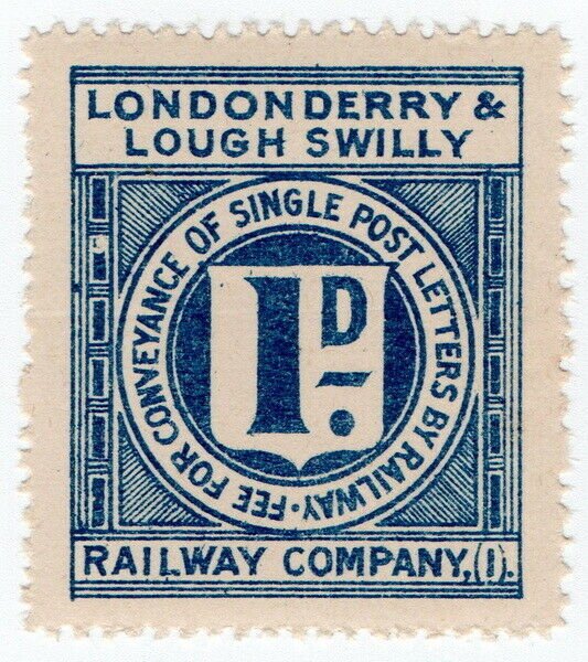 (I.B) Londonderry & Lough Swilly Railway : Railway Letter 1d