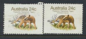 Australia SG 788 and 788b  pair Used  see further details