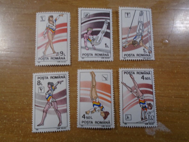 Romania  #   3652-57  MNH