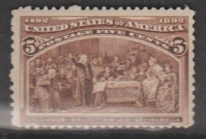 U.S. Scott #234 Columbian Stamp - Mint Single