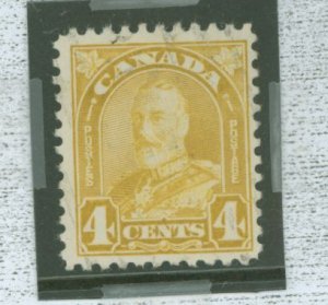 Canada #168v Unused Single