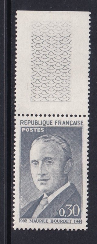 France #1021  MNH  1962  Bourdet