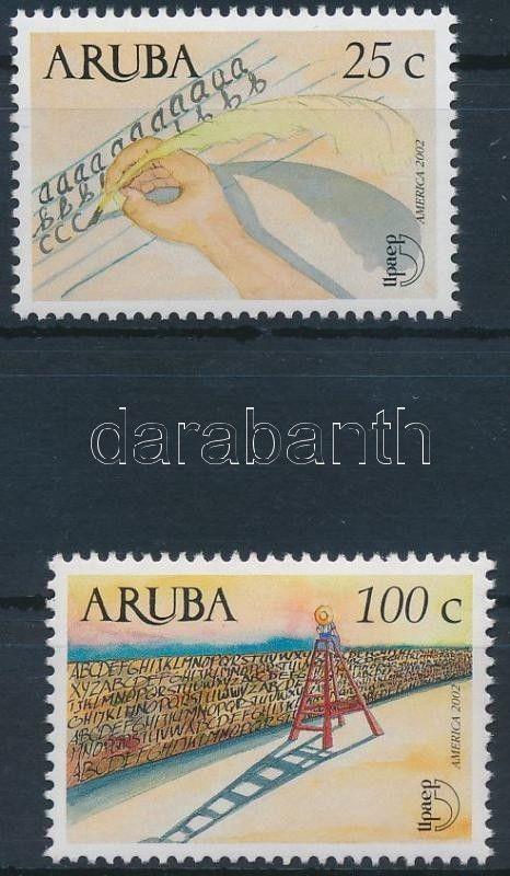 Aruba stamp Fight against illiteracy set MNH 2002 Mi 293-294 WS231166