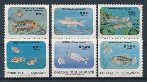 [116250] El Salvador 1985 Marine life fish  MNH