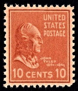 US 815 MNH VF 10 Cent John Tyler