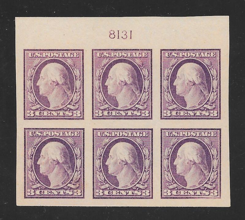 483 MNH 3c. Washington, Superb, scv: $200, FREE INSURED SHIPPINGOver