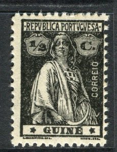 PORTUGUESE GUINEA;  1914-20 early Ceres issue Mint hinged 1/2c. value