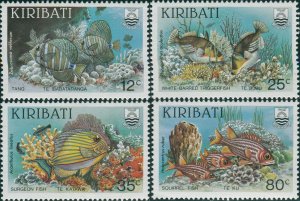 Kiribati 1985 SG232-235 Reef Fish set MNH