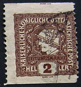 Austria, Scott P19, Used, with Private Perfs