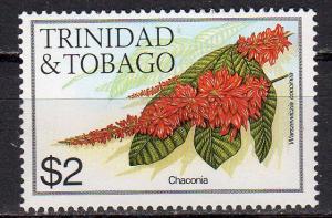 Trinidad and Tobago 404 -Mint-LH -Chaconia Flower (cv $2.25)